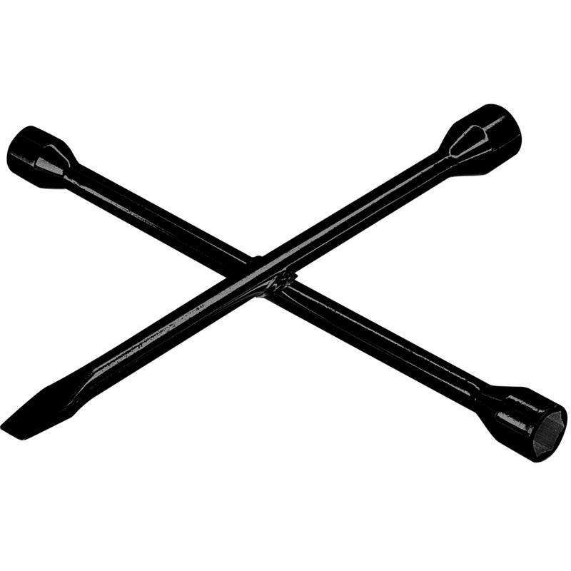 Performance Tool 14 inch SAE/Metric Combination Lug Wrench with Spade Tip - Image 1